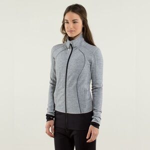 Lululemon Nice Asana Jacket Herringbone
Heathered Herringbone size 6